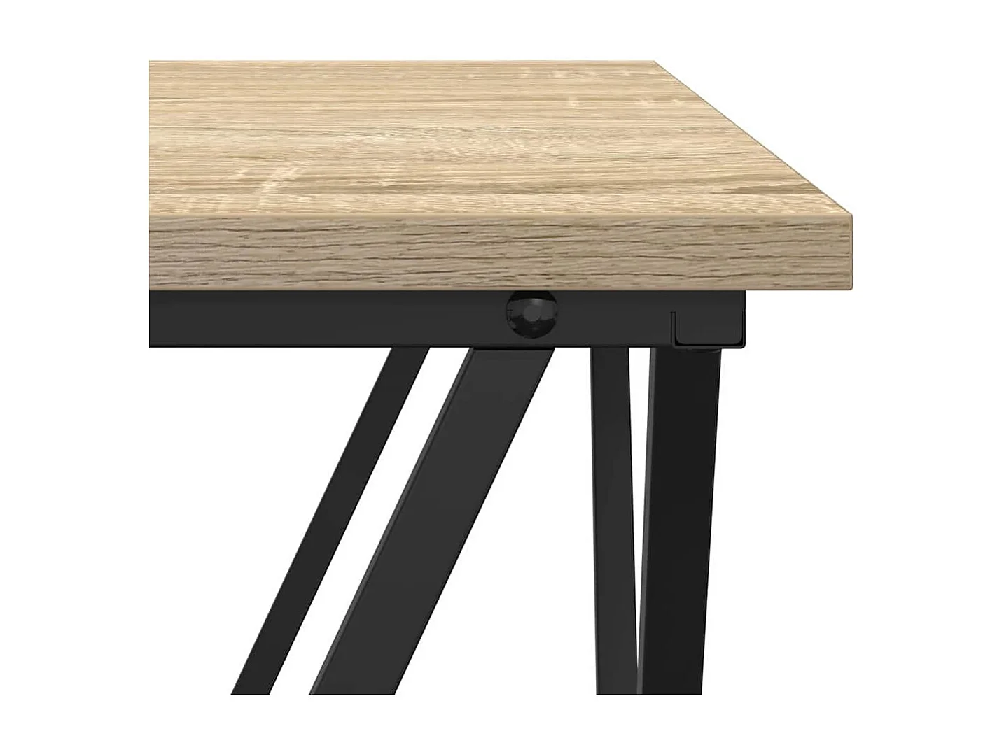 Tables basses salon-Tables d'appoint 2 pcs en bois d'ingénierie chêne Sonoma SHL94213