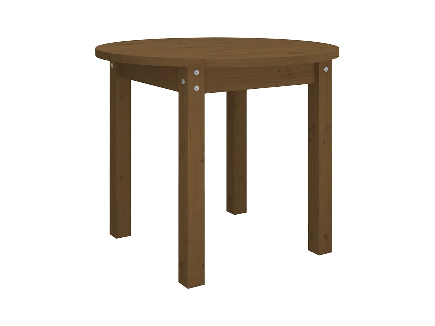 Table basse salon-Table d'appoint Marron miel Ø 55x45 cm Bois massif de pin SHL32158