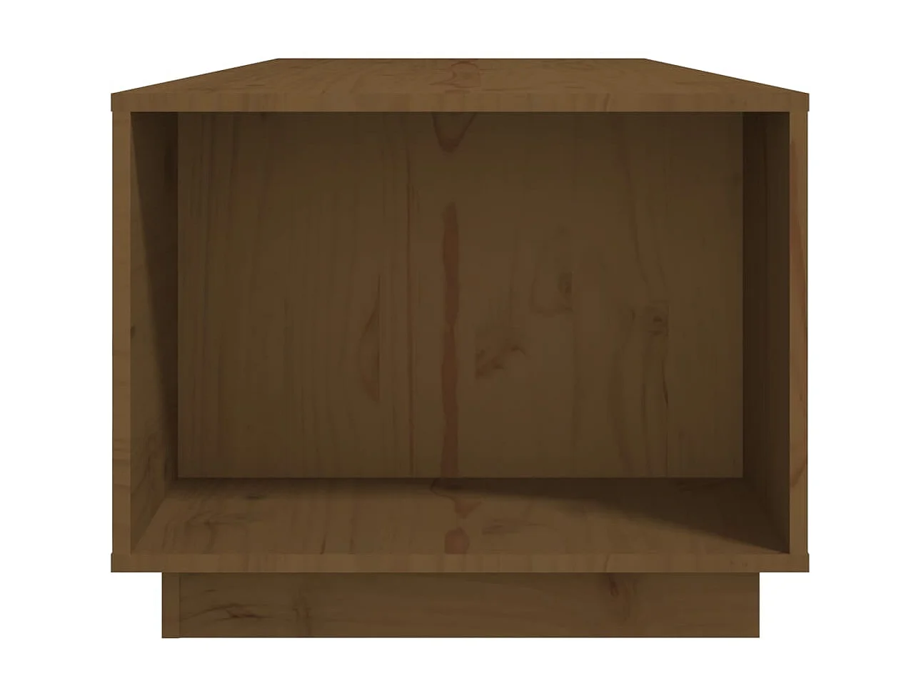 Couchtisch-Sofatisch-Beistelltische Honigbraun 110x50x40 cm Massivholz Kiefer SHL48827