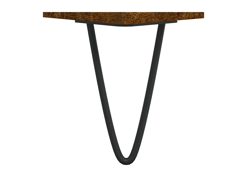 Mesa de centro | Mesa auxiliar madera ingeniería roble ahumado 102x44,5x50 cm SHL2188