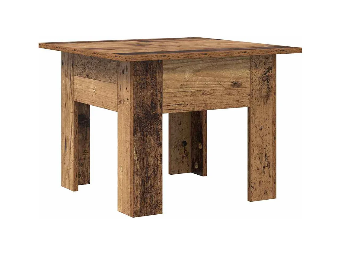 Table basse salon-Table d'appoint Bois ancien 55x55x42 cm Bois d'ingénierie SHL29100