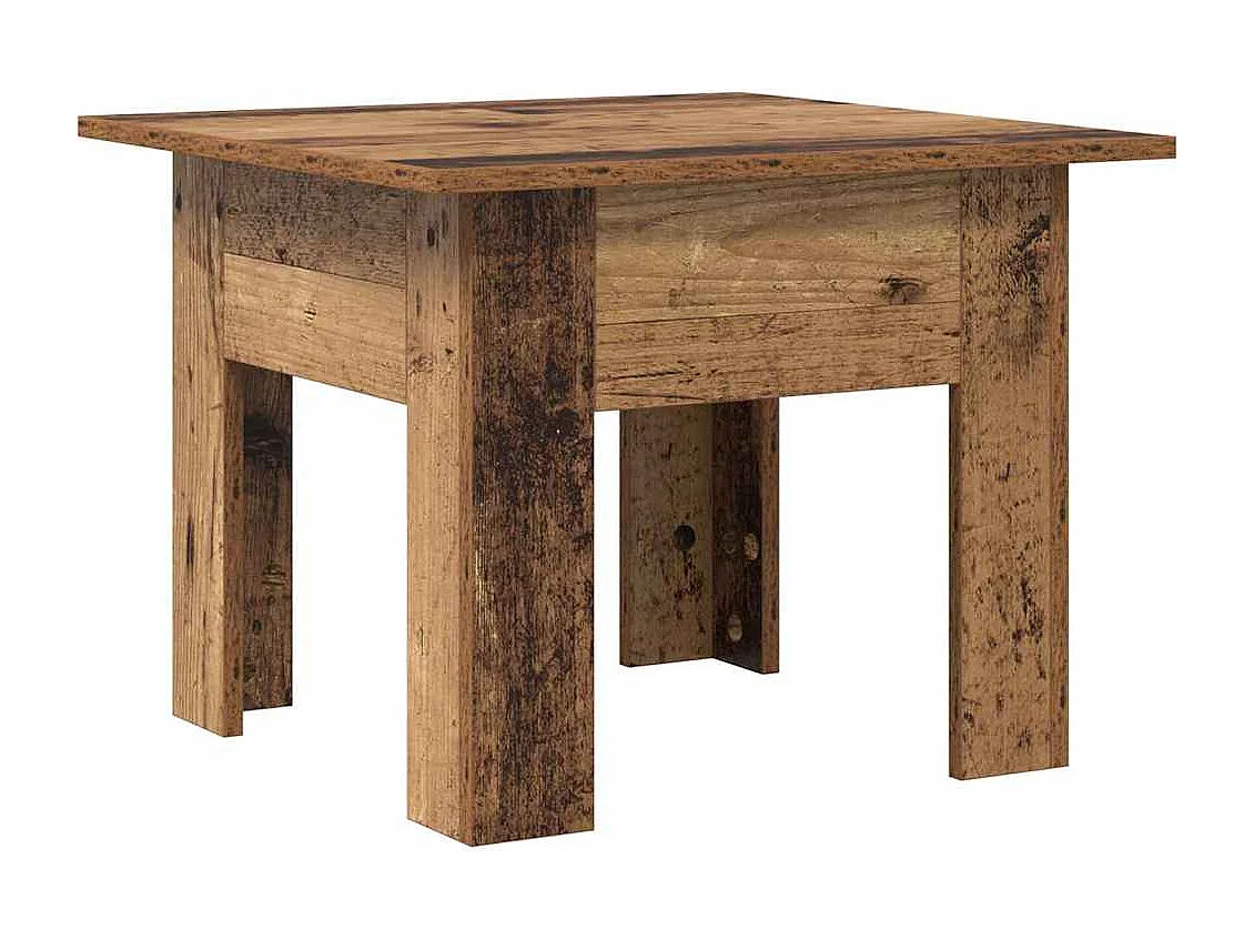 Couchtisch-Wohnzimmertisch-Beistelltische Altholz 55x55x42 cm Holzwerkstoff SHL74662