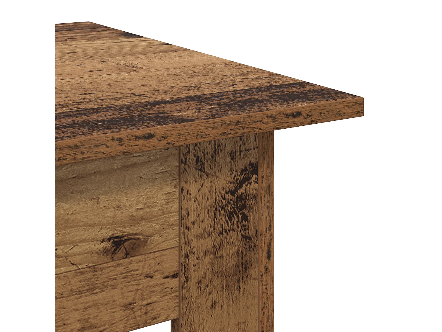 Couchtisch-Wohnzimmertisch-Beistelltische Altholz 55x55x42 cm Holzwerkstoff SHL74662