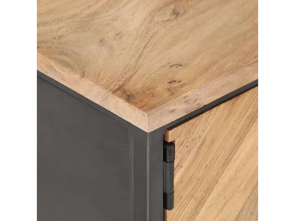 Couchtisch-Beistelltisch-Sofatisch 90x50x35 cm Massivholz Akazie SHL58327