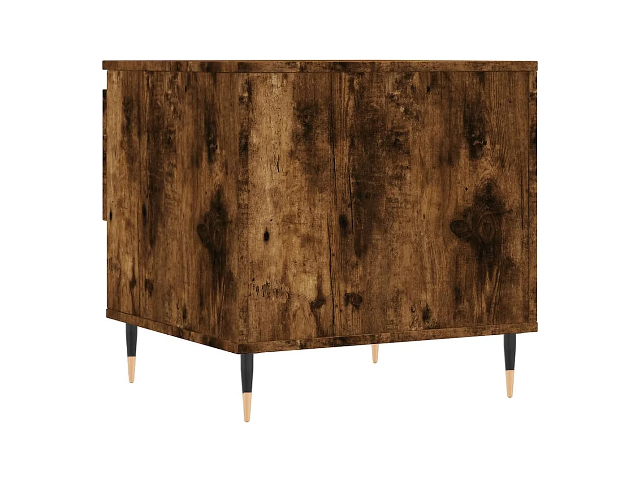 Mesa de centro | Mesa auxiliar madera maciza de pino marrón miel 80x80x45 cm SHL3465