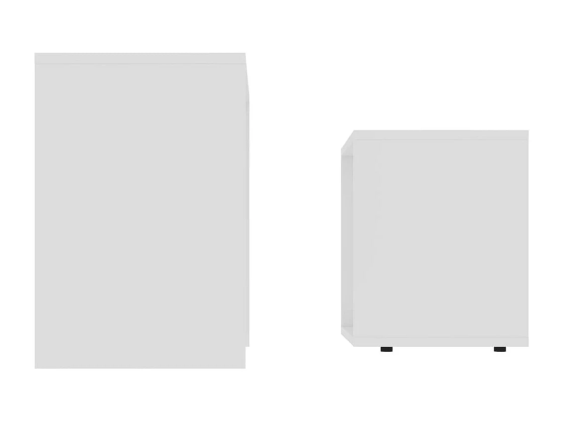 Mesa de centro | Mesa auxiliar con luces LED negro 85x55x31 cm SHL2597