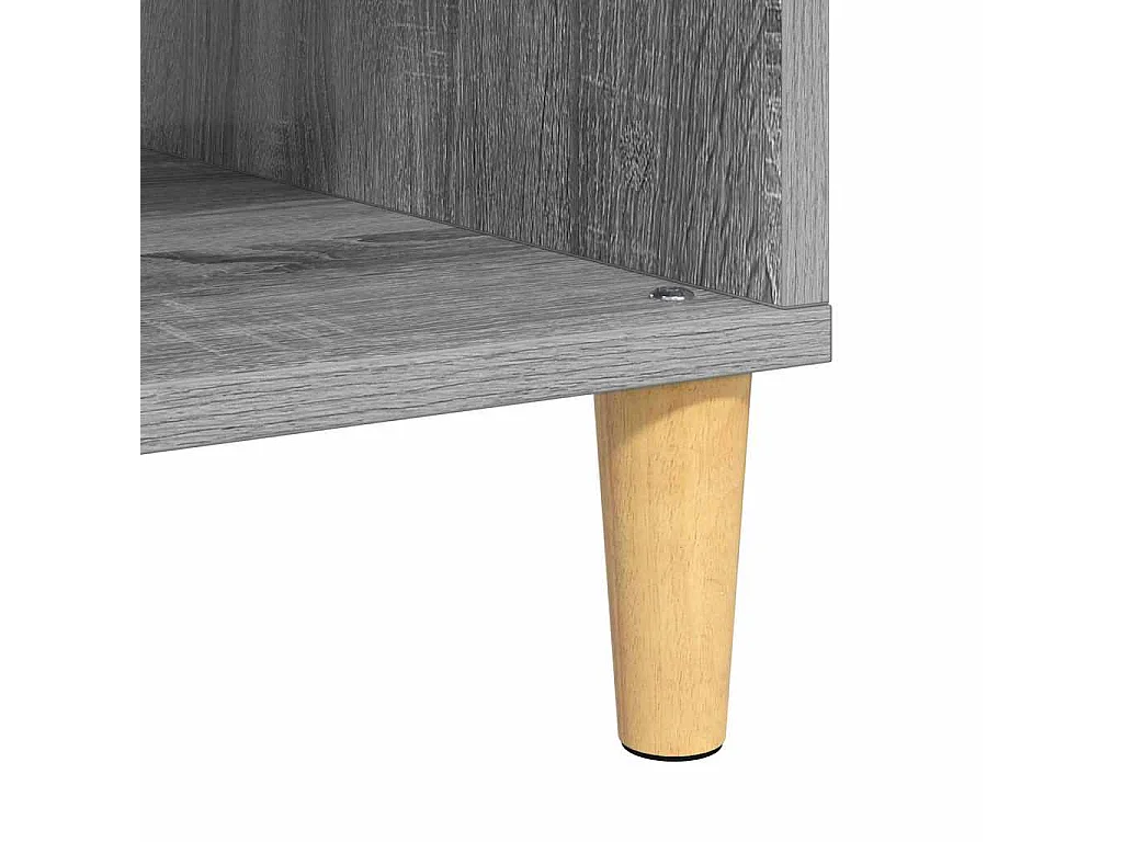 Table basse salon-Table d'appoint Sonoma gris 103,5x60x35 cm Bois d'ingénierie SHL86340