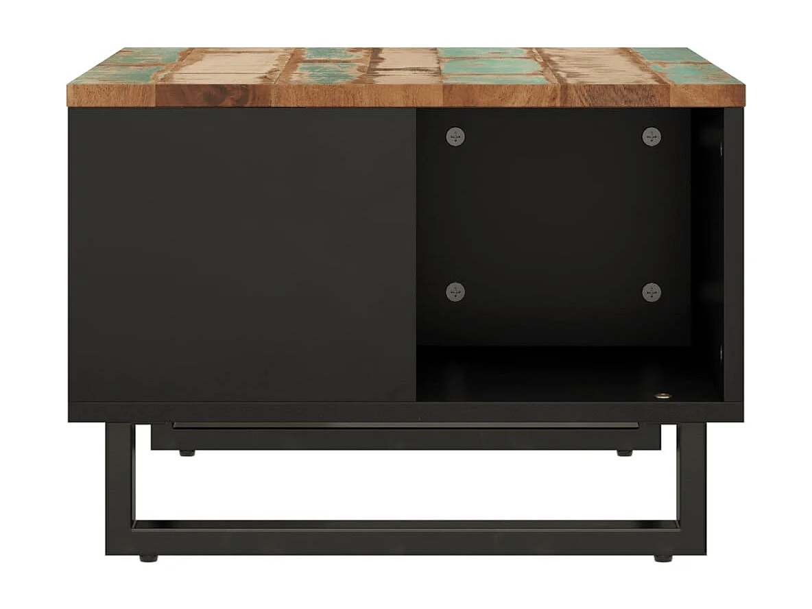 Couchtisch-Sofatisch-Beistelltische 60x50x35 cm Altholz Massiv SHL43156