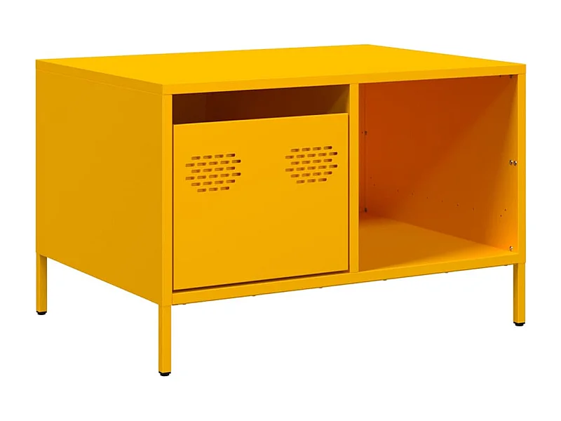 Mesa de centro-Mesa auxiliar madera maciza mango y contrachapada 40x31x46 cm SHL374123