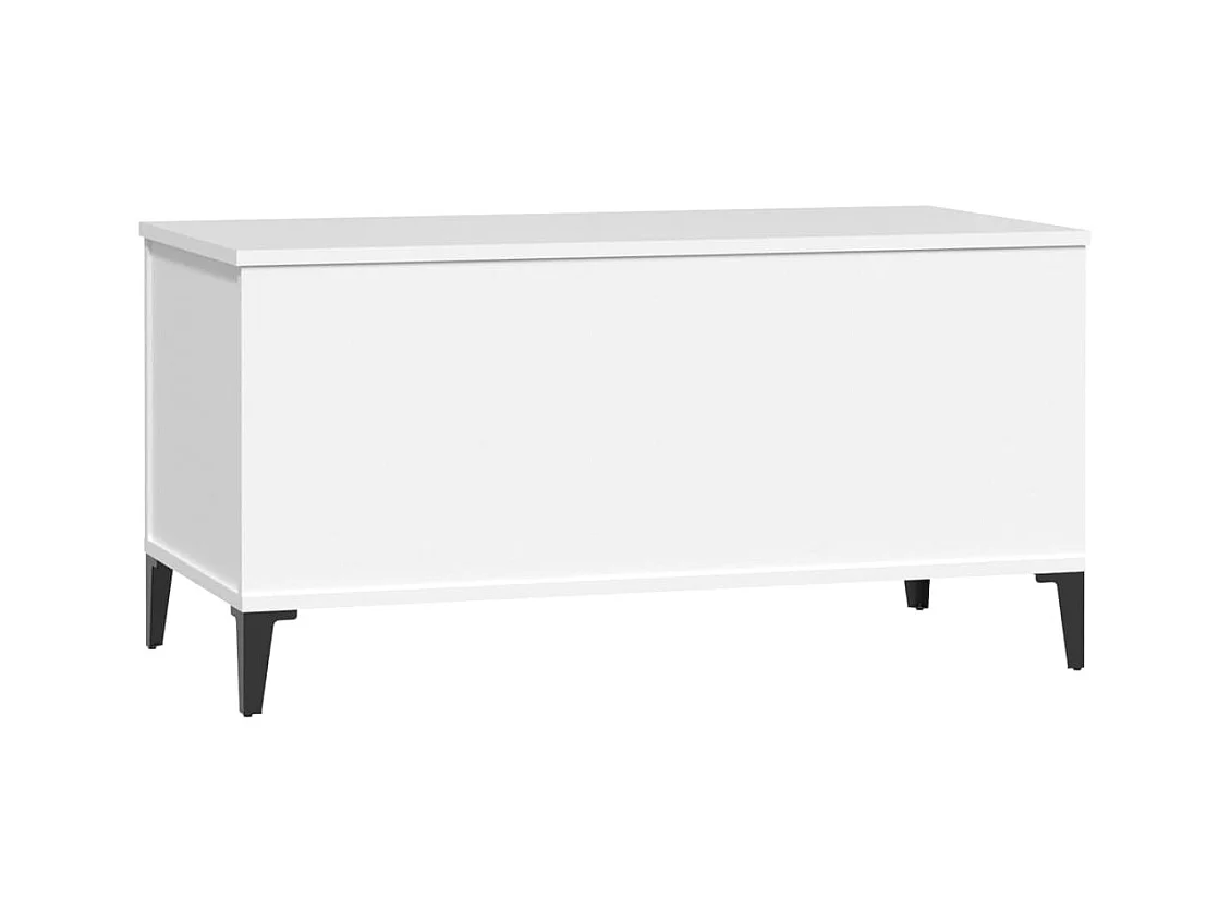 Mesa de centro | Mesa auxiliar madera contrachapada roble ahumado 90x90x28 cm SHL4414