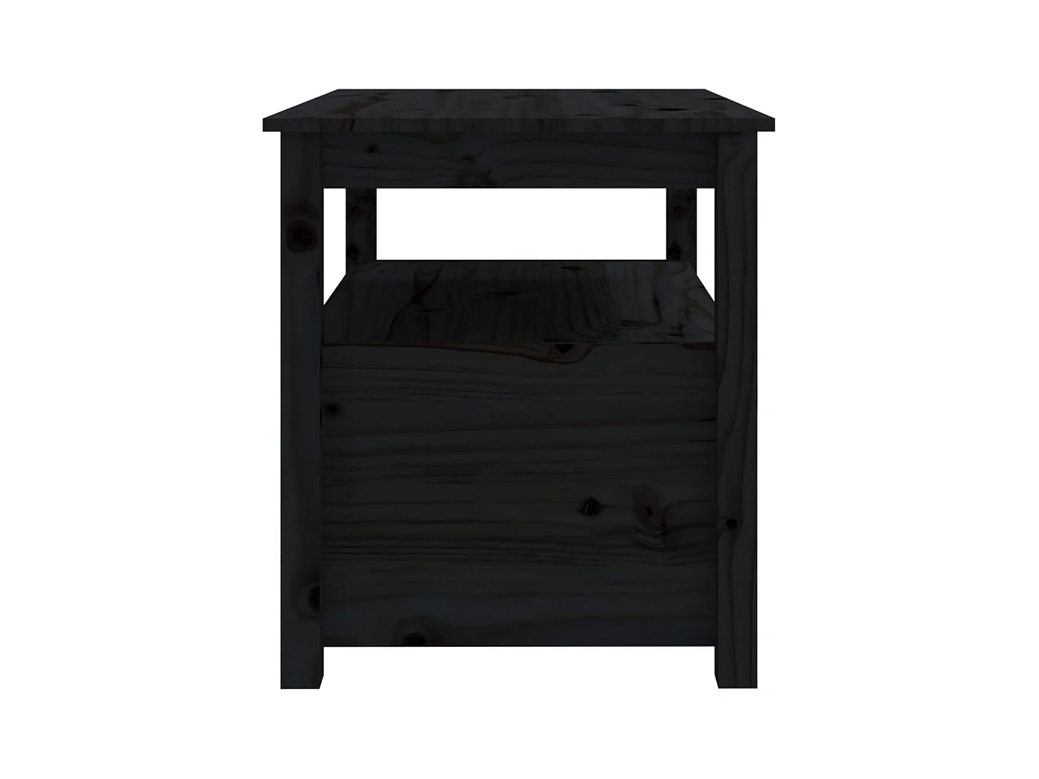 Mesa de centro | Mesa auxiliar madera contrachapada roble marrón 90x49x45 cm SHL3542