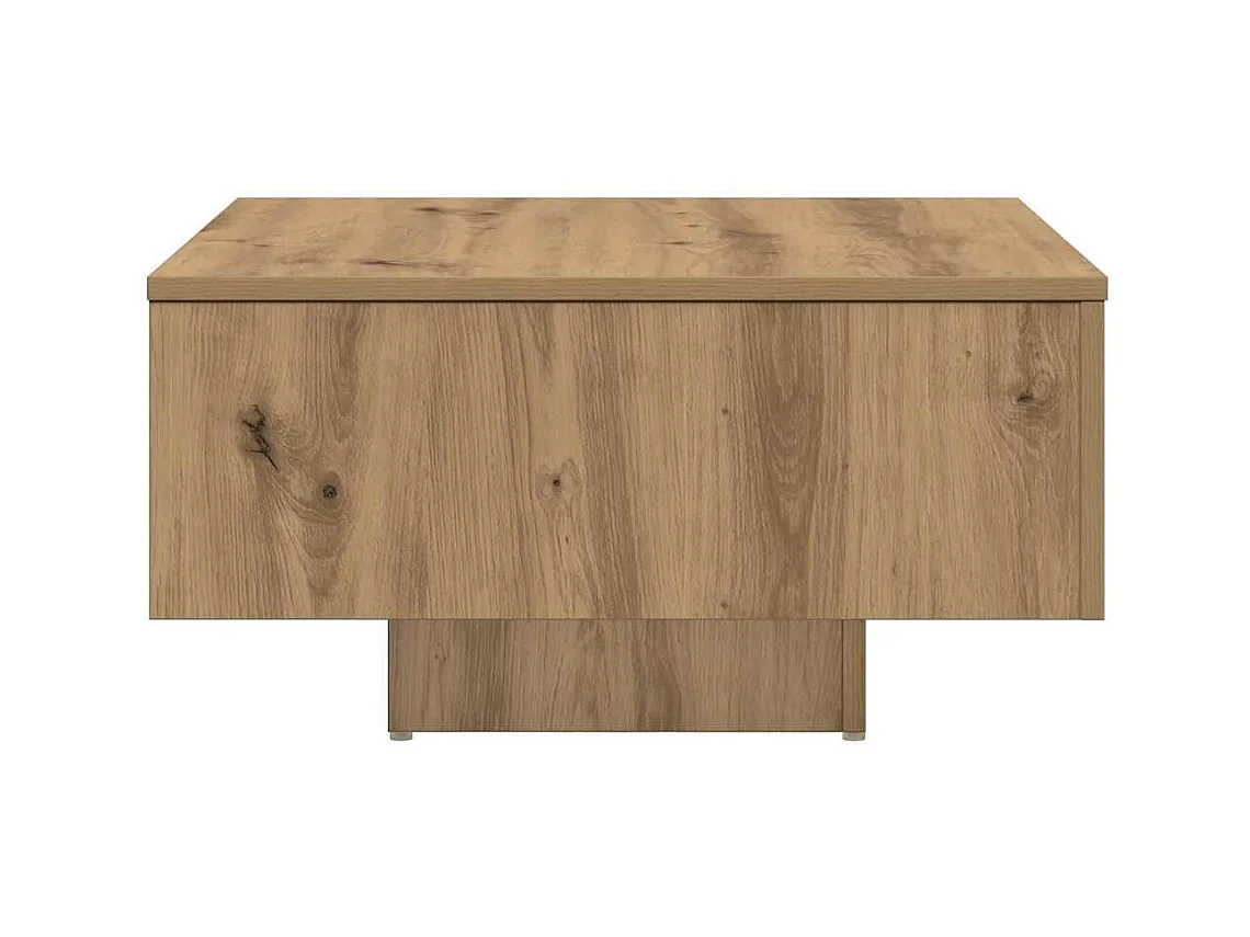 Mesa de centro-Mesa auxiliar negra con vidrio negro 100x50x35 cm SHL1029