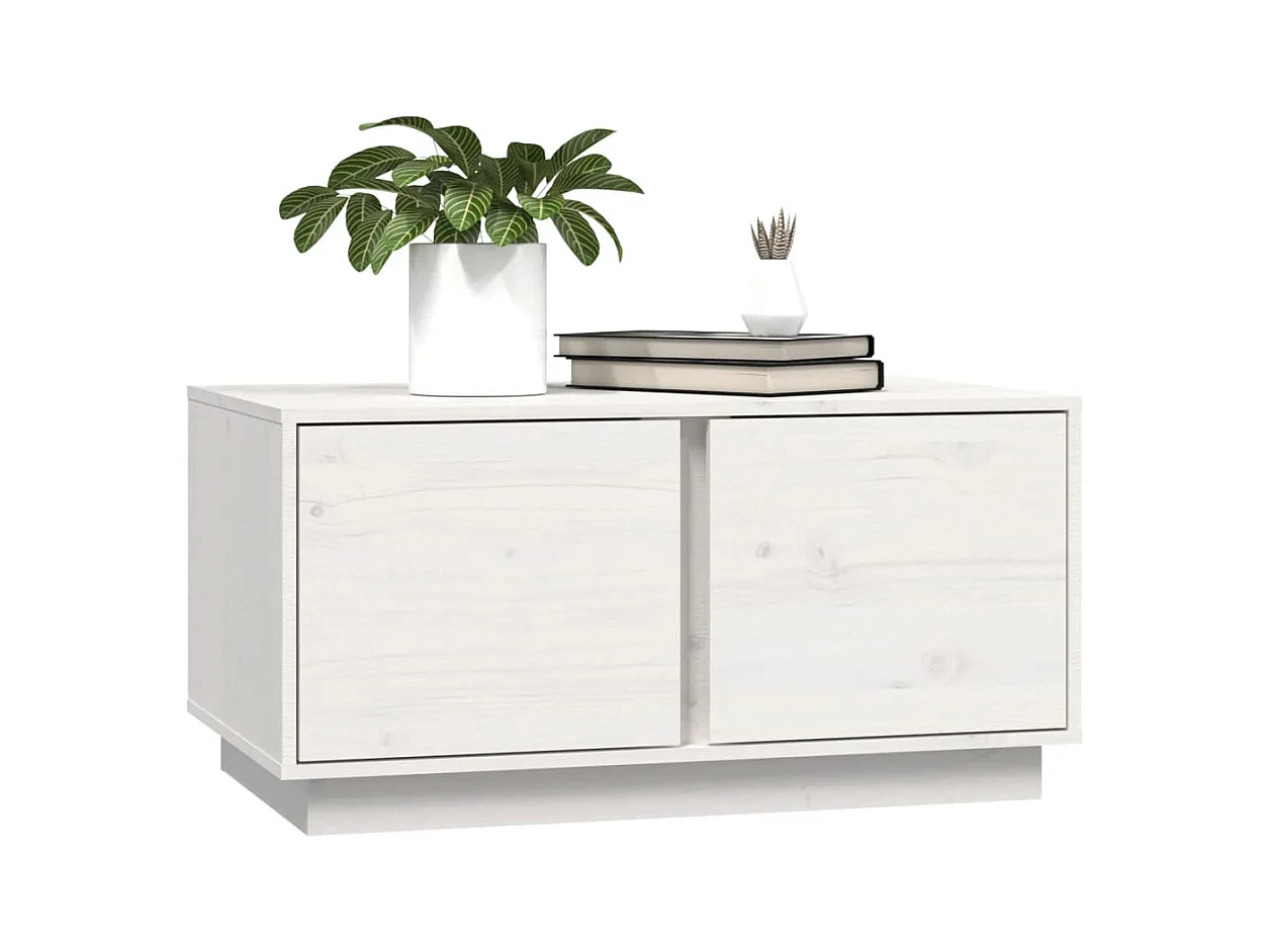 Mesa de centro | Mesa auxiliar madera contrachapada gris hormigón 90x50x36,5 cm SHL4019