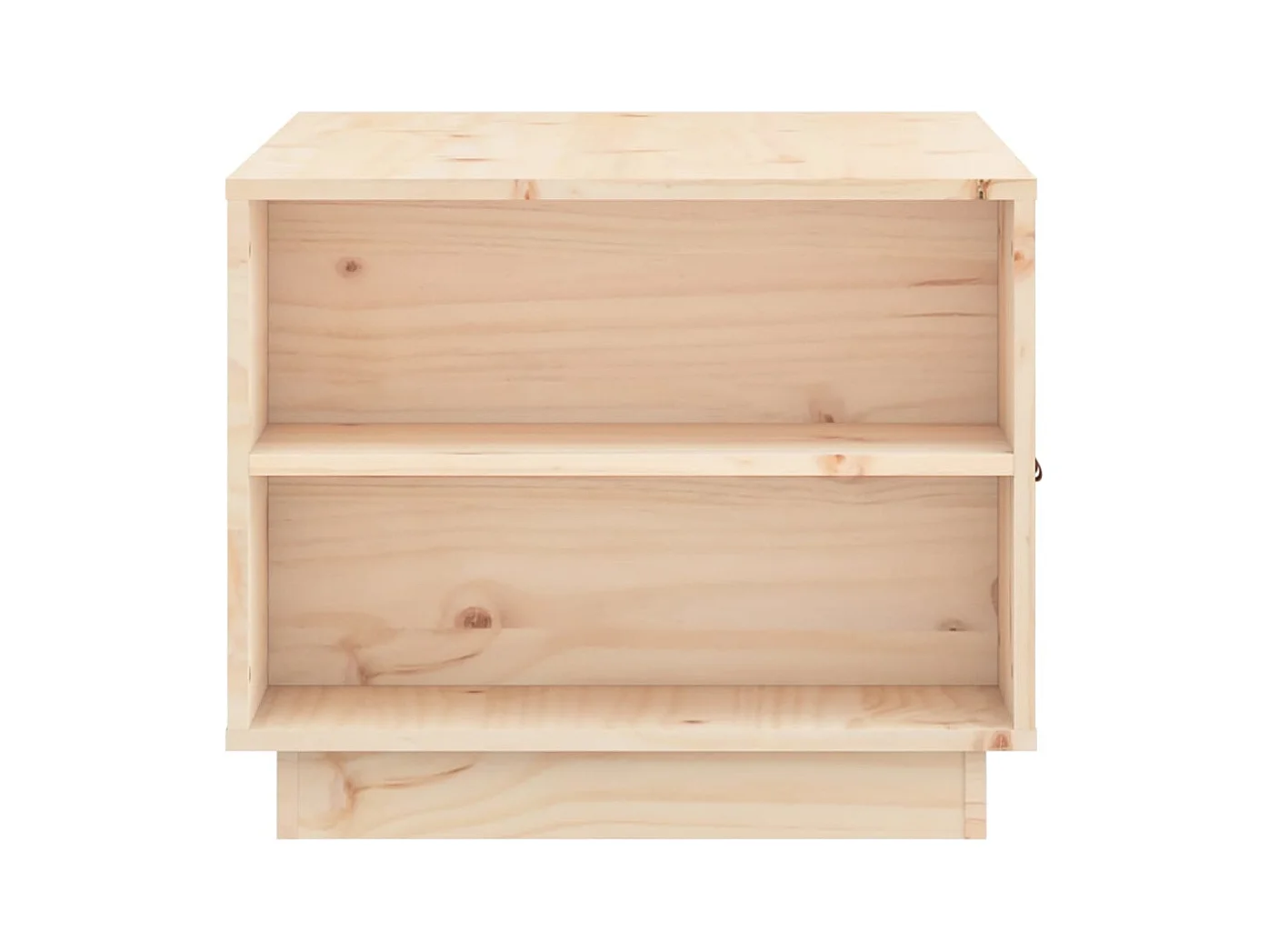 Mesa de centro | Mesa auxiliar madera contrachapada negro 90x49x45 cm SHL4642