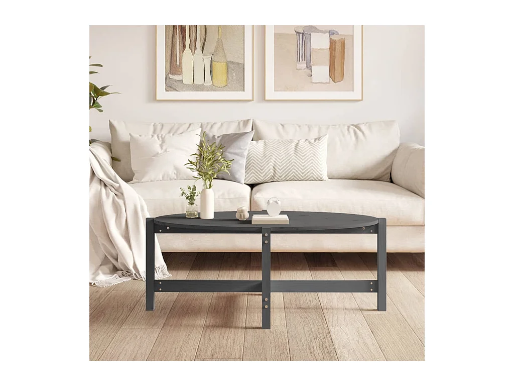 Mesa de centro | Mesa auxiliar madera de ingeniería brillo blanco 50x50x40 cm SHL2028