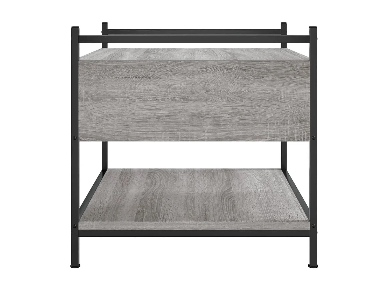 Couchtisch-Wohnzimmertisch-Beistelltische Grau Sonoma 50x50x50 cm Holzwerkstoff SHL58434