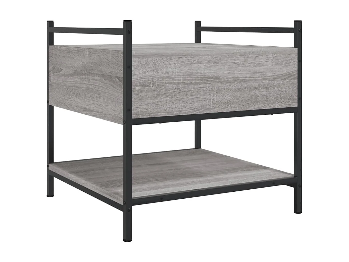 Couchtisch-Wohnzimmertisch-Beistelltische Grau Sonoma 50x50x50 cm Holzwerkstoff SHL58434