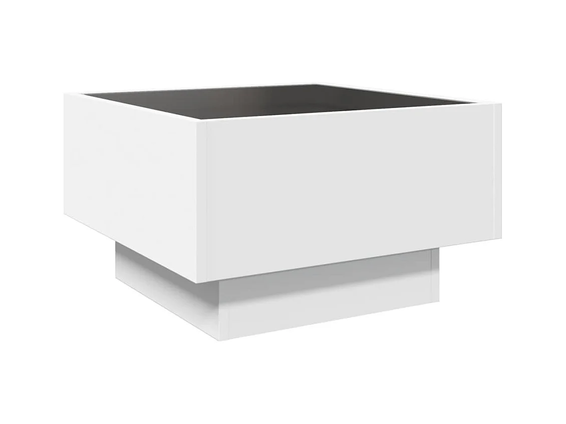 Mesa de centro-Mesa auxiliar madera contrachapada gris hormigón 102x55x45 cm SHL1099
