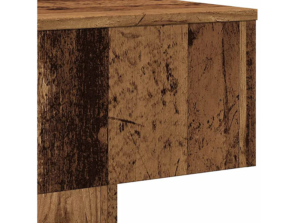 Couchtisch-Wohnzimmertisch-Beistelltische Altholz-Optik 60x60x31,5 cm Holzwerkstoff SHL35605