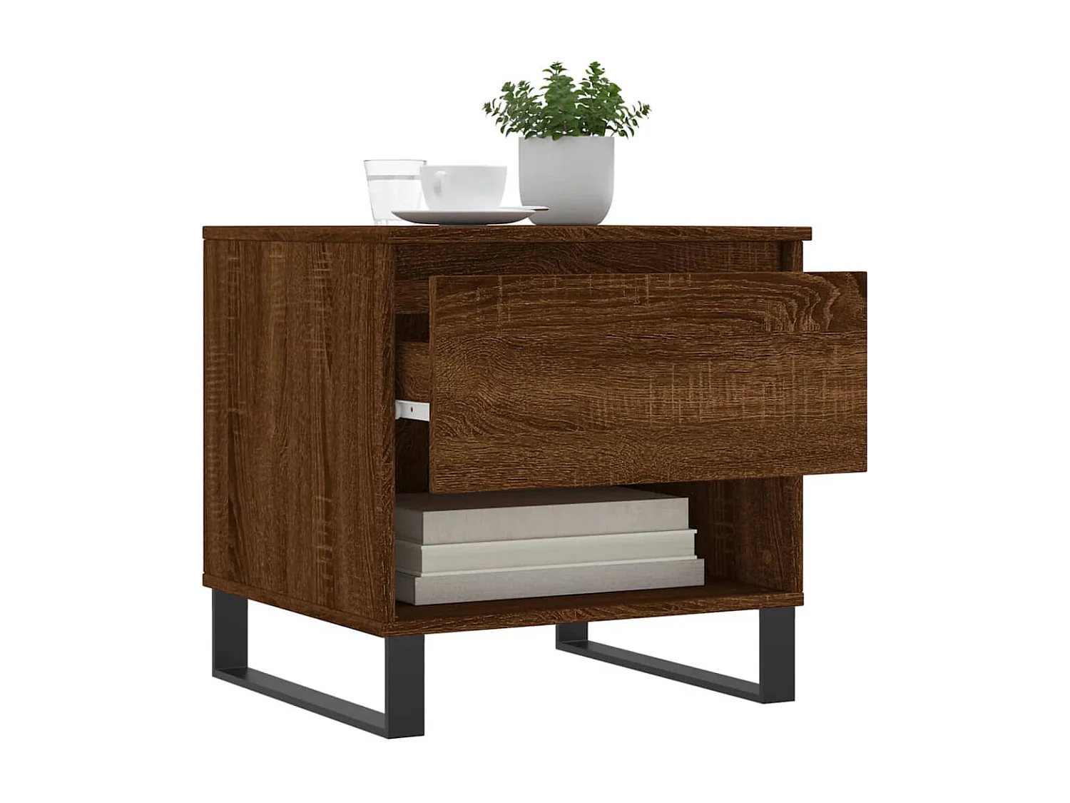 Mesa de centro | Mesa auxiliar multicolor 90x50x36 cm madera maciza reciclada SHL711002