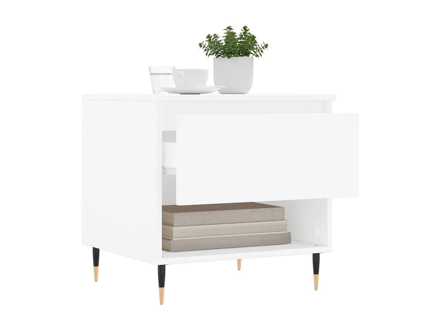 Mesa de centro | Mesa auxiliar madera maciza de pino marrón miel 102x49x55 cm SHL4457