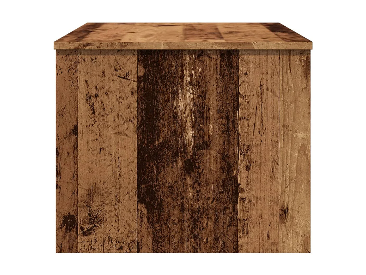 Mesa de centro | Mesa de apoio 80x50.5x41.5 cm derivados madeira madeira velha