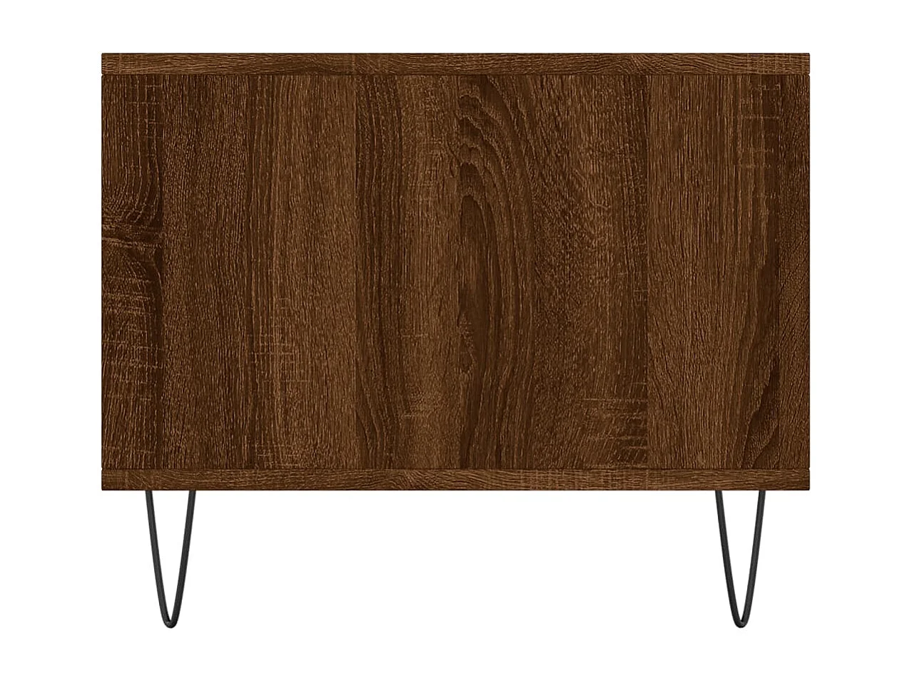 Table basse salon-Table d'appoint chêne marron 90x50x40 cm bois d'ingénierie SHL57195