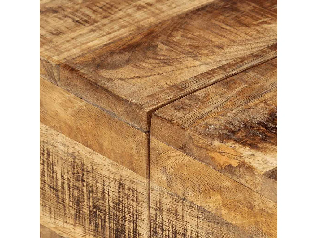 Mesa de centro | Mesa de café | Mesa auxiliar Roble negro 55.5x55.5x40 cm SHL3376