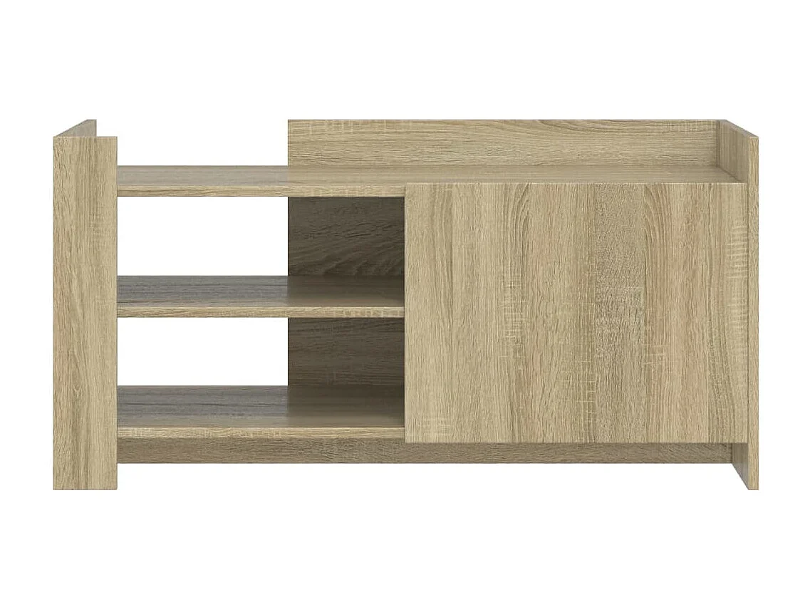 Couchtisch-Wohnzimmertisch-Beistelltische Sonoma-Eiche 100x50x50 cm Holzwerkstoff SHL31624