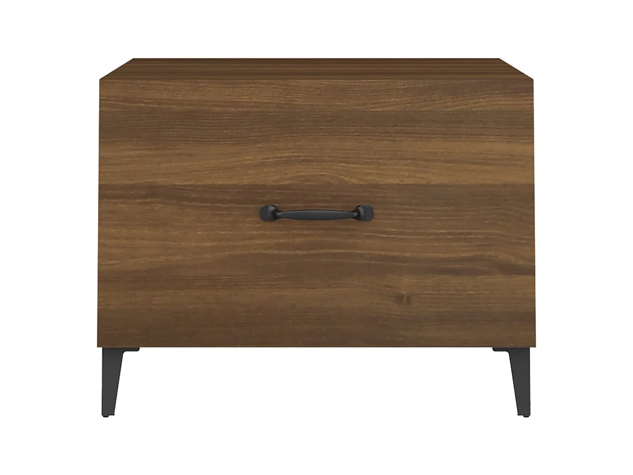 Mesa de centro | Mesa auxiliar madera contrachapada negro 90x44,5x45 cm SHL2801