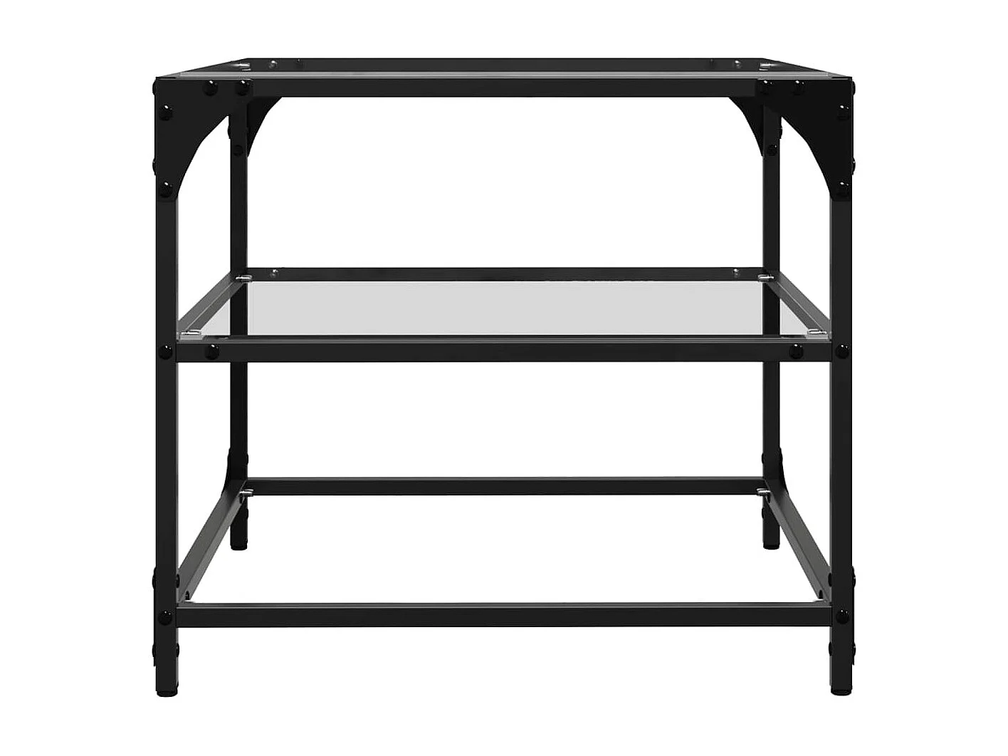 Mesa de centro-Mesa auxiliar madera contrachapada blanco 102x50x40 cm SHL2675