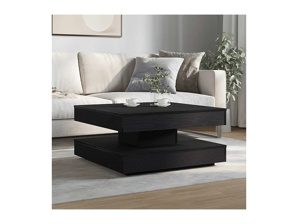 Mesa de centro-Mesa auxiliar-Mesita de centro madera contrachapada blanco 100x50x40 cm SHL2741