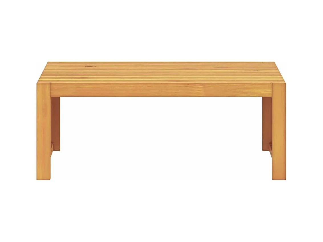 Set mesa de centro madera ingeniería roble marrón 100x48x40 cm SHL210581