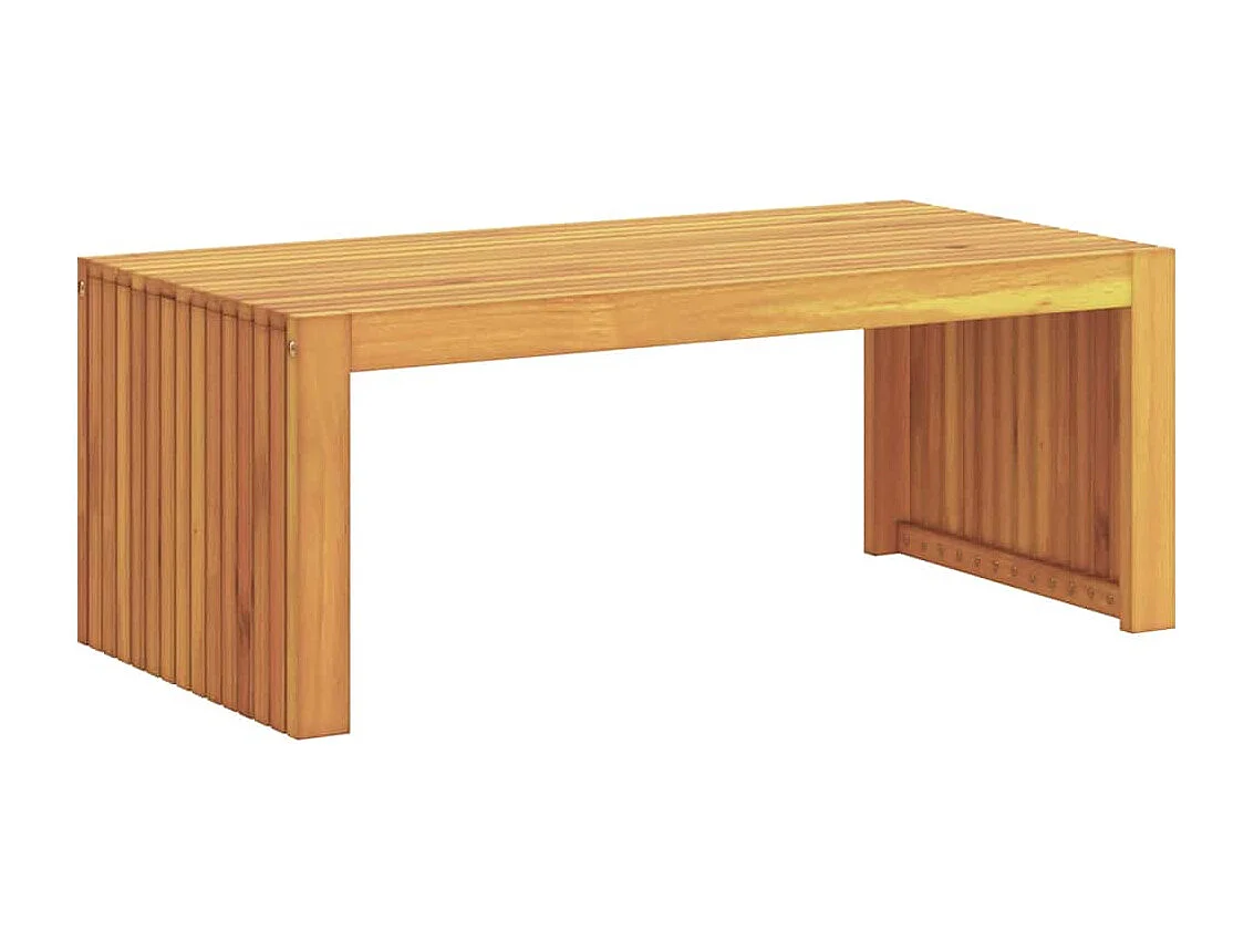 Couchtisch-Wohnzimmertisch-Beistelltische Braun 90x45x35 cm Akazie Massivholz SHL52994