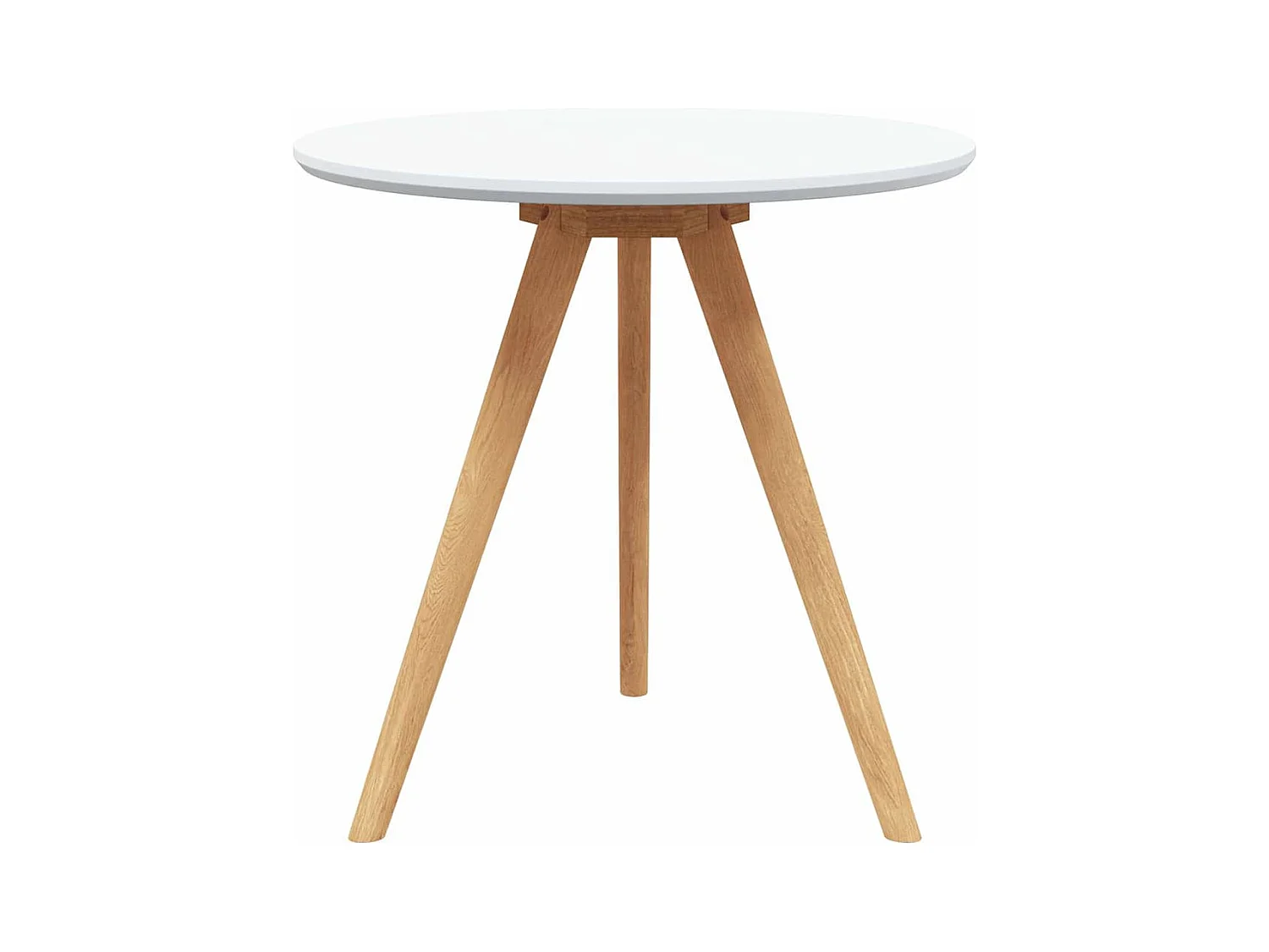 Ensemble de tables basses en bois massif noyer et bois d'ingénierie SHL3630