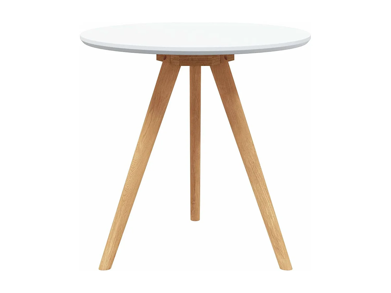 Ensemble de tables basses en bois massif noyer et bois d'ingénierie SHL3630