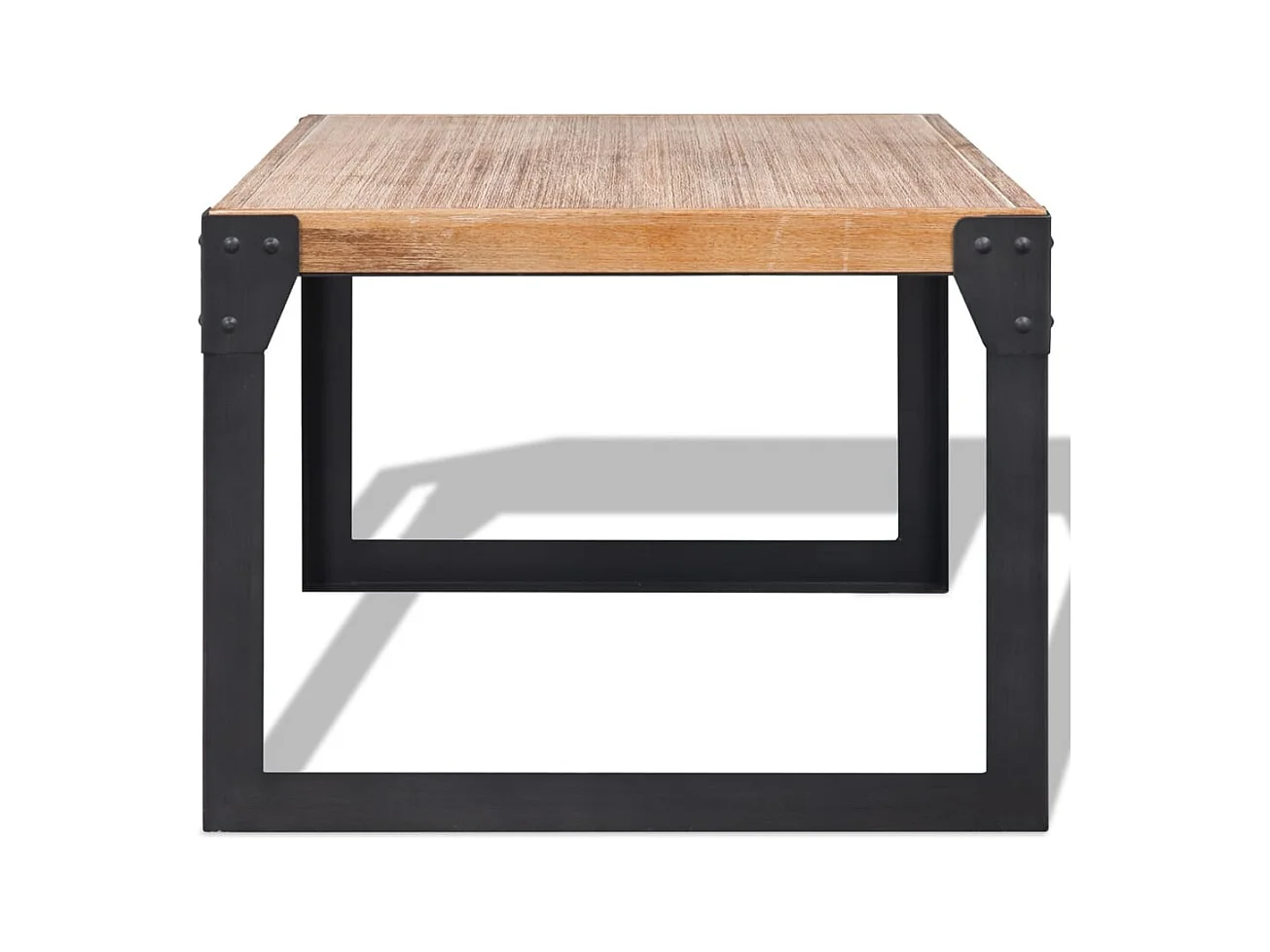 Mesa de centro | Mesa auxiliar salon de madera contrachapada roble Sonoma 50x50x35 cm SHL3118