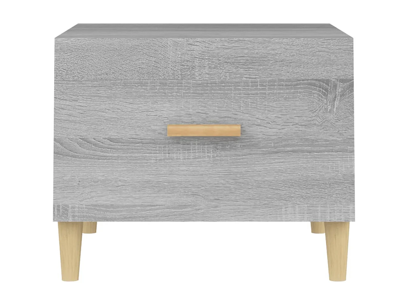 Couchtisch 2er Set-Sofatisch-Beistelltische Grau Sonoma 50x50x40 cm Holzwerkstoff SHL90347