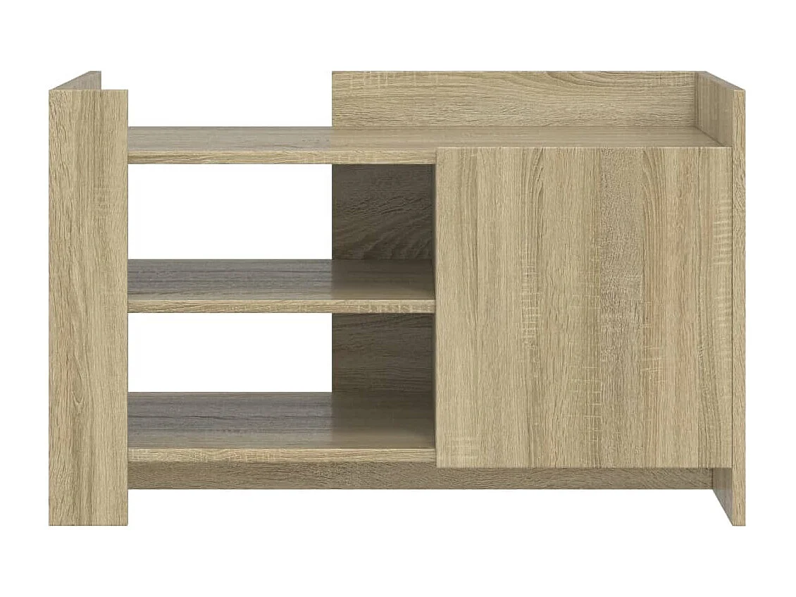 Couchtisch-Wohnzimmertisch-Beistelltische Sonoma-Eiche 80x50x50 cm Holzwerkstoff SHL87717
