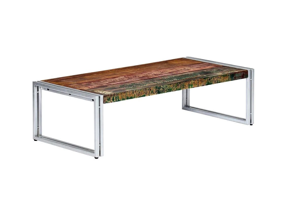 Mesa de centro | Mesa de café | Mesa auxiliar Madera vieja 80x40x40.5 cm SHL4941