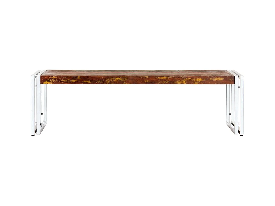Table basse salon-Table d'appoint 120x60x35 cm Bois de récupération solide SHL8239