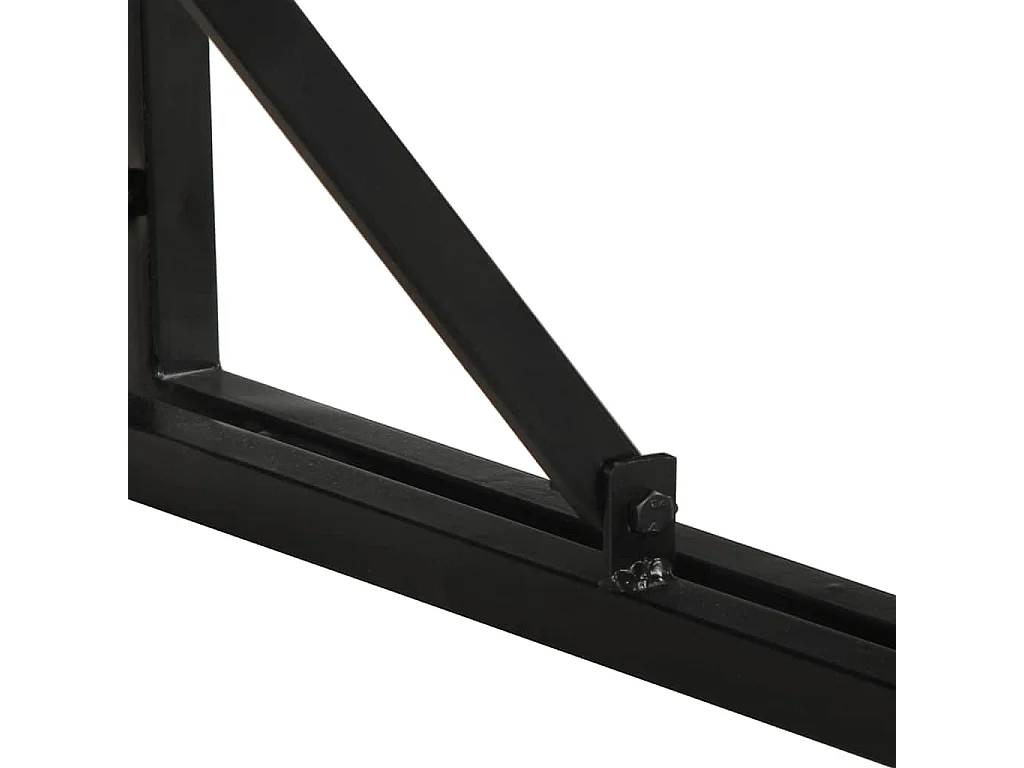 Mesas de centro apilables | Mesitas auxiliares  2 pzasmadera y metal roble Sonoma SHL623282