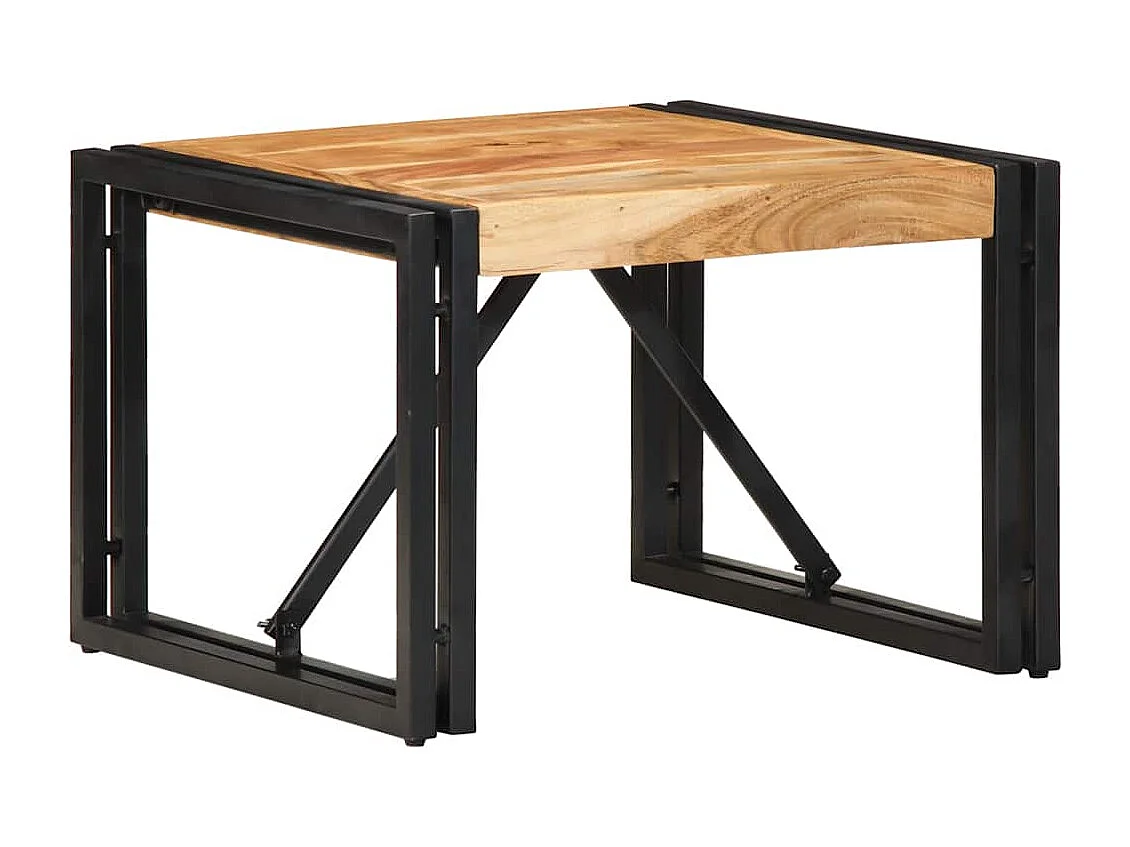 Couchtisch-Wohnzimmertisch-Beistelltische 50x50x35 cm Massivholz Akazie SHL4772