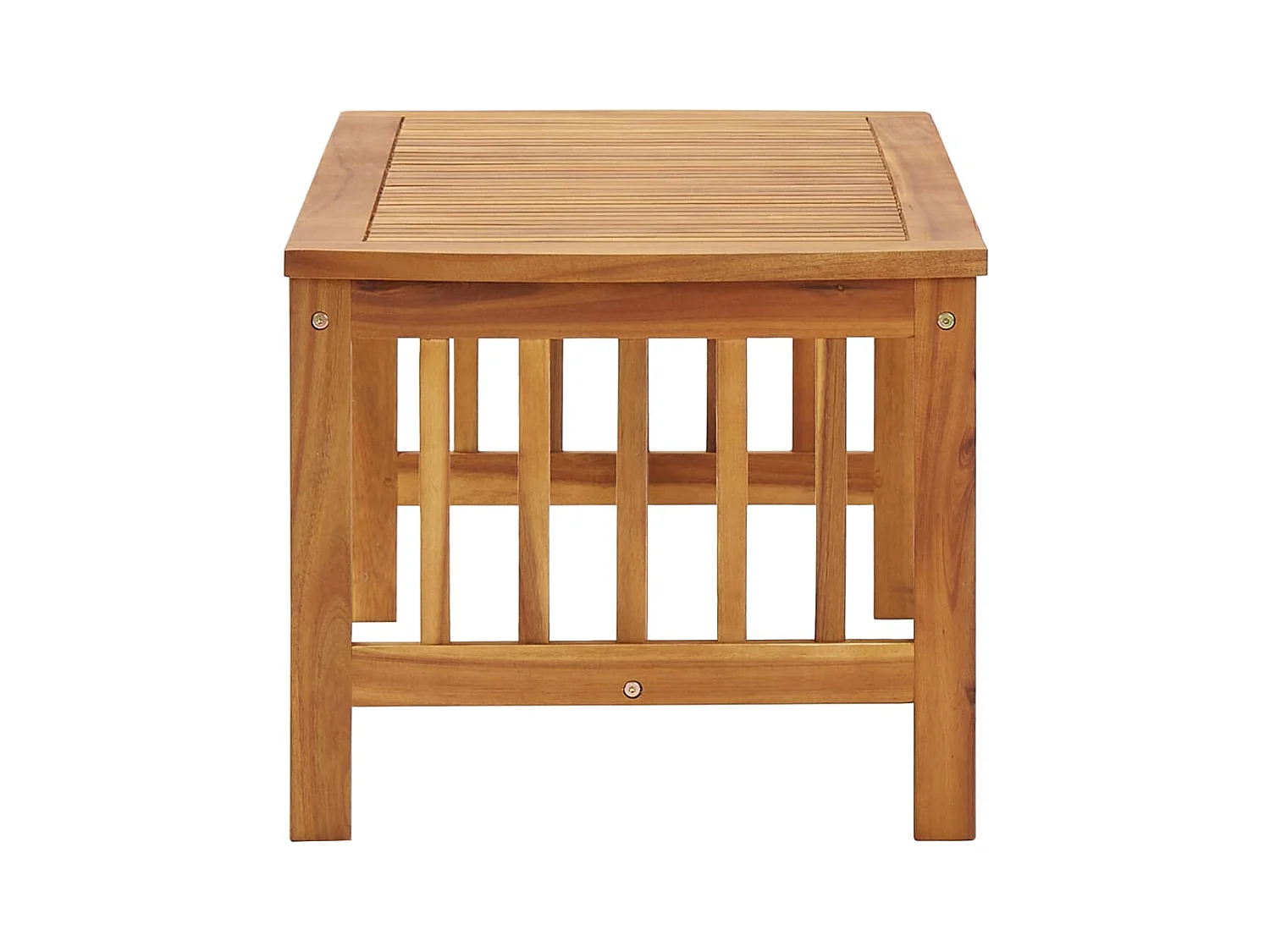 Mesa de centro | Mesa de café | Mesa auxiliar Roble negro 100x51x45 cm Madera contrachapada SHL3195