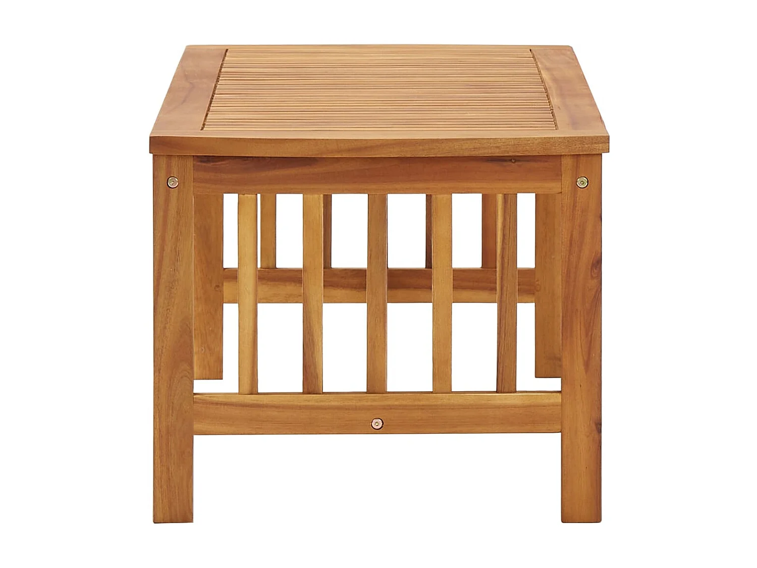 Mesa de centro | Mesa de café | Mesa auxiliar Roble negro 100x51x45 cm Madera contrachapada SHL3195