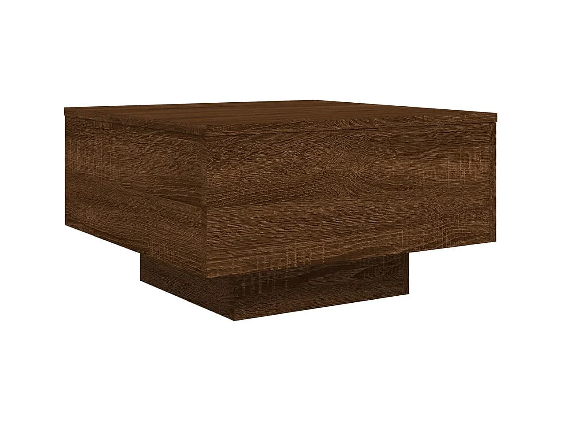 Mesa de centro-Mesa auxiliar de madera de acacia 110x60x45 cm SHL378166