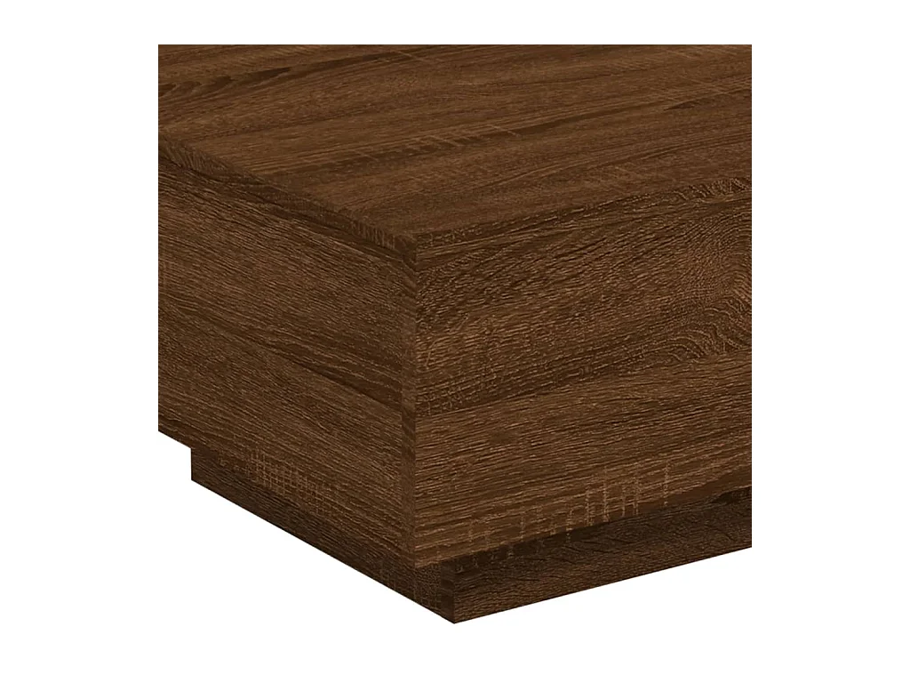 Mesa de centro-Mesa auxiliar de madera de acacia 110x60x45 cm SHL378166
