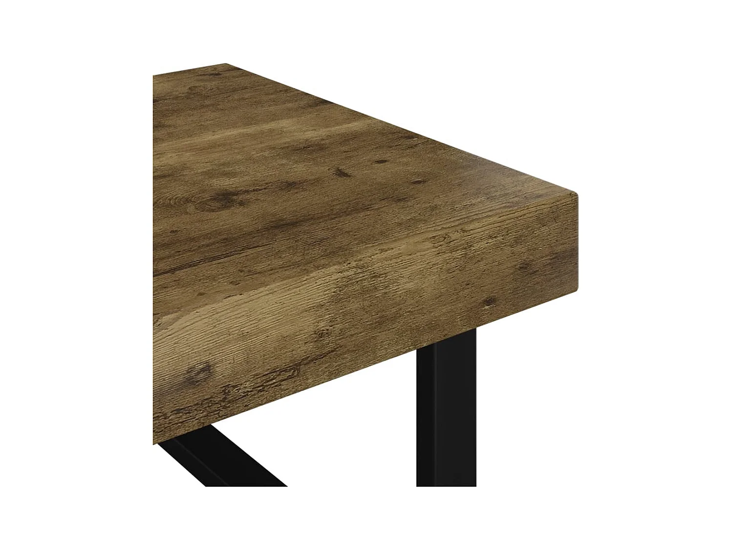 Mesa de centro | Mesa de café | Mesa auxiliar Natural 80x39.5x33.5 cm Madera maciza de pino SHL2178