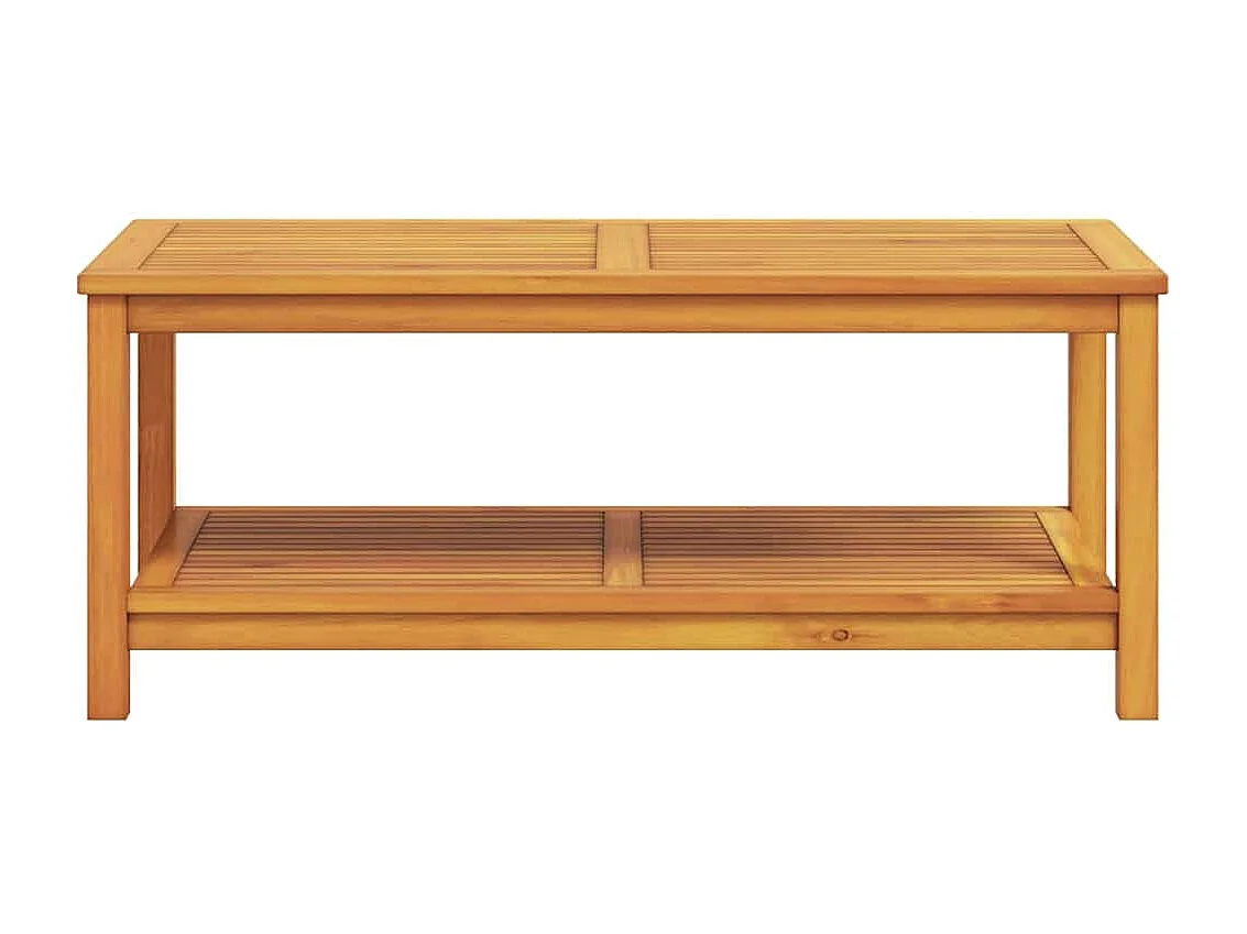 Couchtisch-Wohnzimmertisch-Beistelltische Braun 70x40x45 cm Akazie Massivholz SHL57477