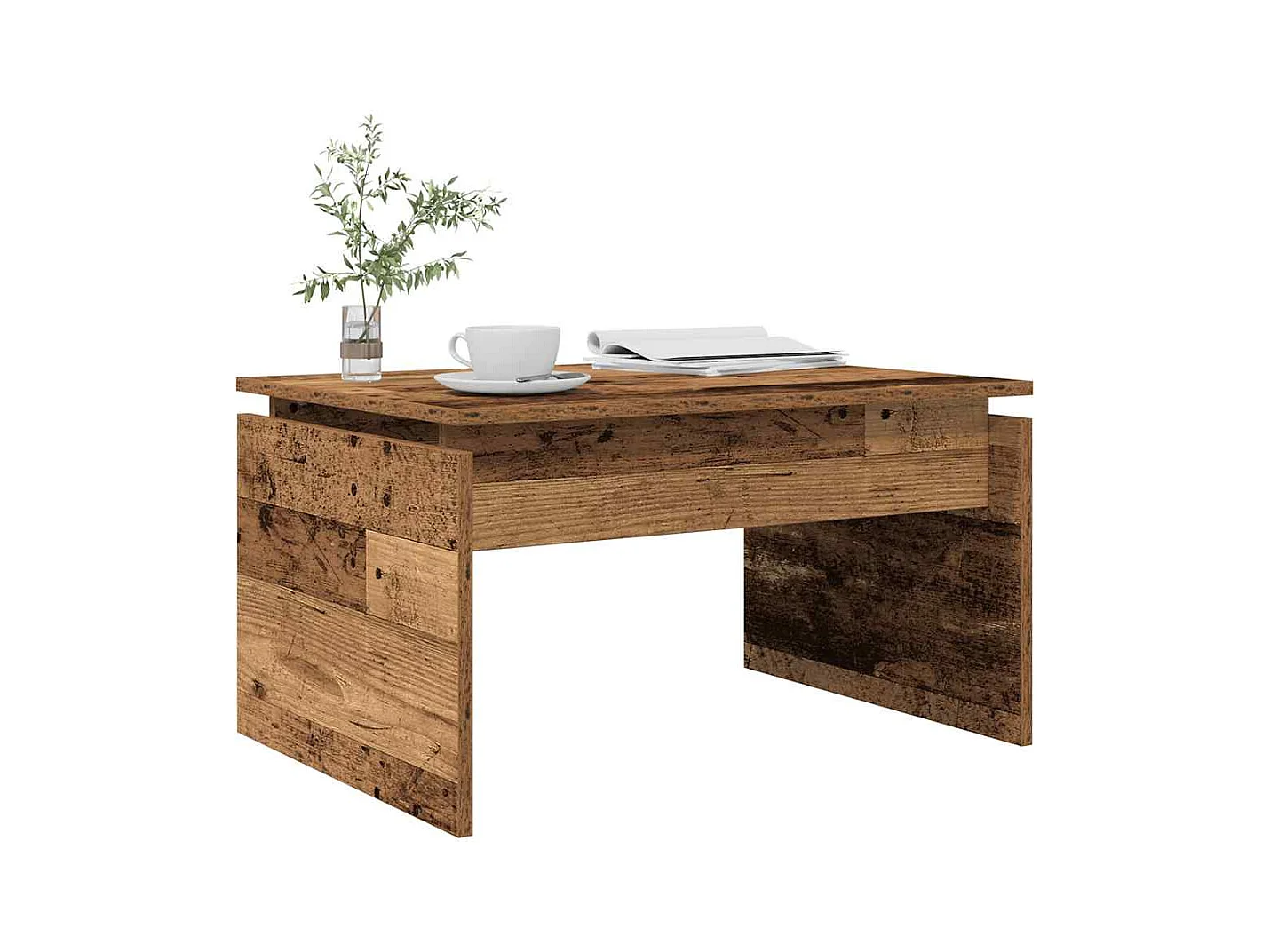 Mesa de centro-Mesa auxiliar negro brillante SHL595932